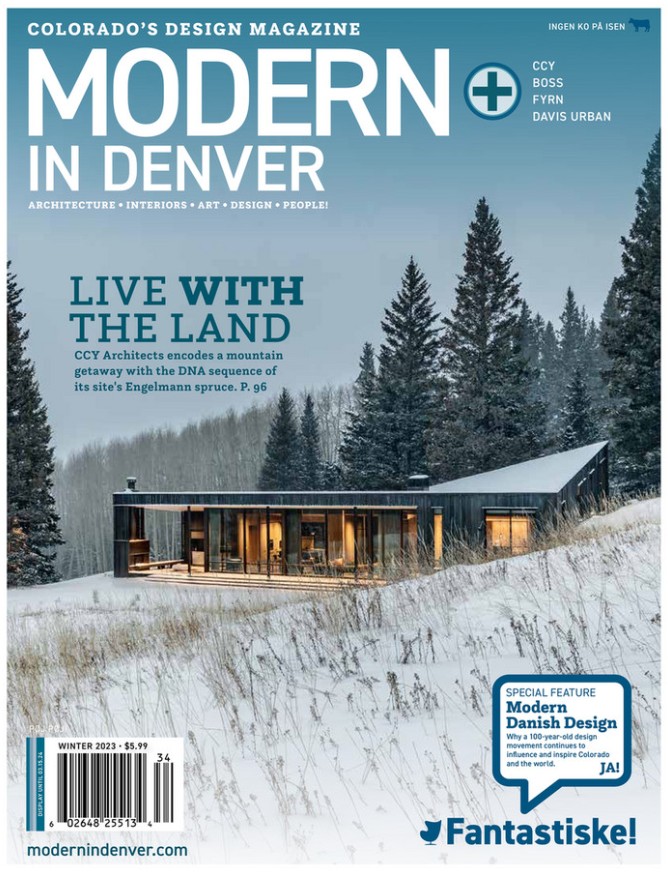 Custom office millwork and cabinetry integrated into modern architecture workspace